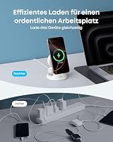 Anker MagGo 3-in-1 Ladestation Qi2 15W MagSafe kompatibel Ladegerät – Ansicht 6