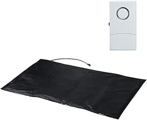 PENTATECH Alarmtrittmatte Schwarz 95 dB 33620 1 - Pack