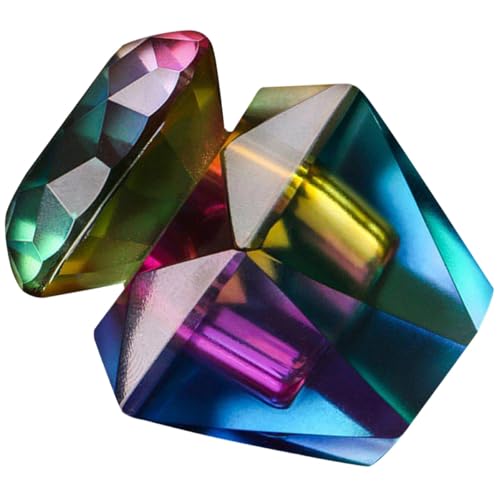 Plato Dappen Octagonal de Vidrio para Manicura con Tapa