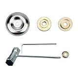 Hyakoz 6 Piezas Kit de Fijación de Tuerca de Cuchilla Kit de Tuerca de Cabeza desbrozadora Universal Kit Fijación para Cortacéspedes Fijación de...