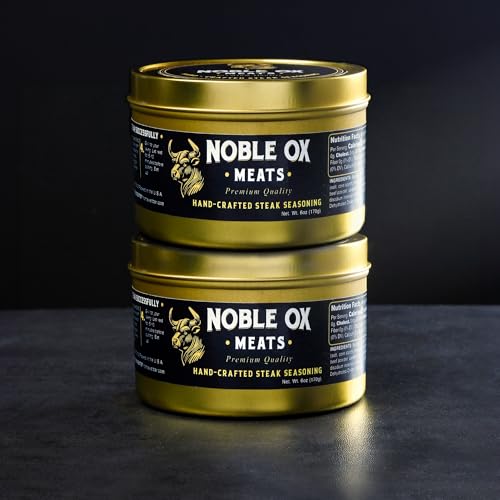 Noble Ox Hand-Crafted Meats Seasoning Two Pack
