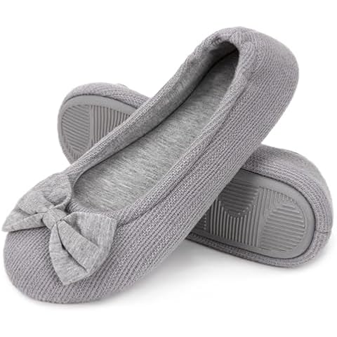 EverFoams Women's Lightweight Memory Foam Slippers Cover