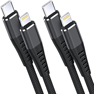 Ofuca USB C to Lightning Cable, [2 Pack 6FT/1.8M] Nylon.