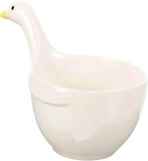 VOSAREA Cute Duck-shaped Ceramic Sauce Dish for Condiments Dipping Sauces and Seasonings for Home and Restaurant Use Easy to Store and Carry