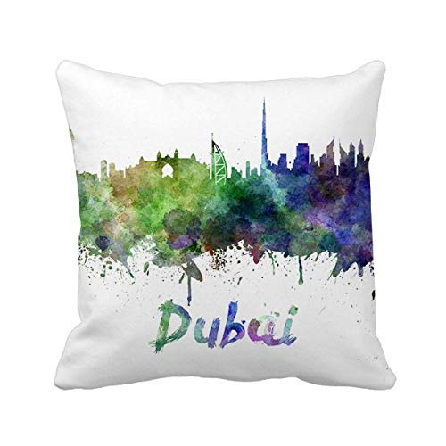 Insert cover Dubaï oreiller de décoration multicolore 40x40cm canapé maison - 2