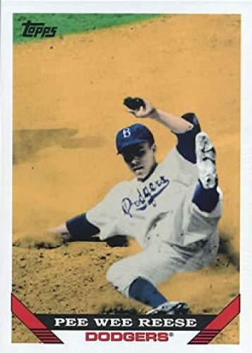 2010 Topps Vintage Legends Collection #VLC24 Pee Wee Reese Brooklyn Dodgers MLB Baseball Card NM-MT