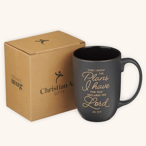 Image of Christian Art Gifts Large Scripture Coffee Mug for Men, Women & Grads