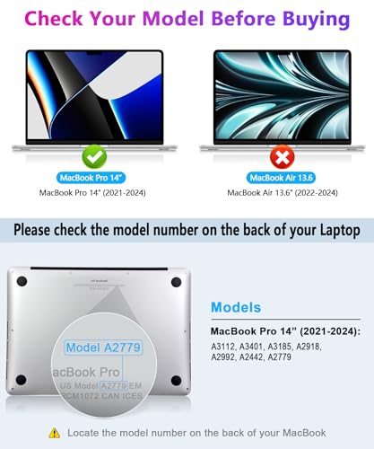 Filtro de privacidad para Macbook Pro 14 premium mate 3