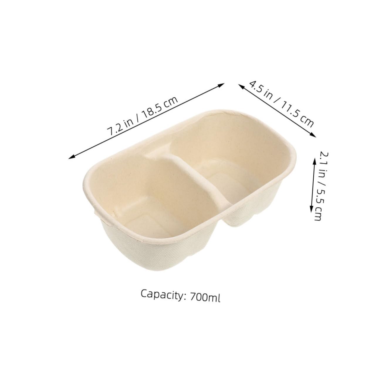 Sosoport 10pcs Disposable Dog Bowls and Puppy Water Bowl Set Multi-Function Practical No Cleaning Outdoor and Indoor