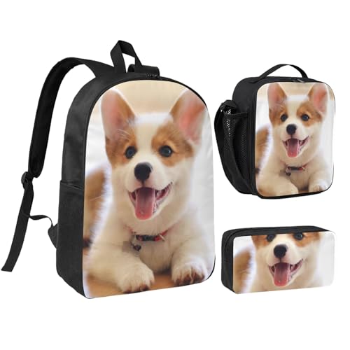 Sac à dos Corgi pour l'école et les sorties en famille avec son kit repas assorti