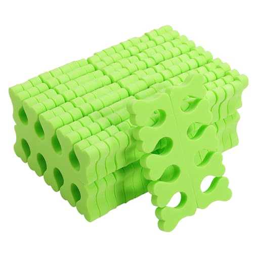 Beatifufu Pinky Toe Separators for Women 100 Pairs Toe Separators for Pedicure Toe Protector Nail Protect