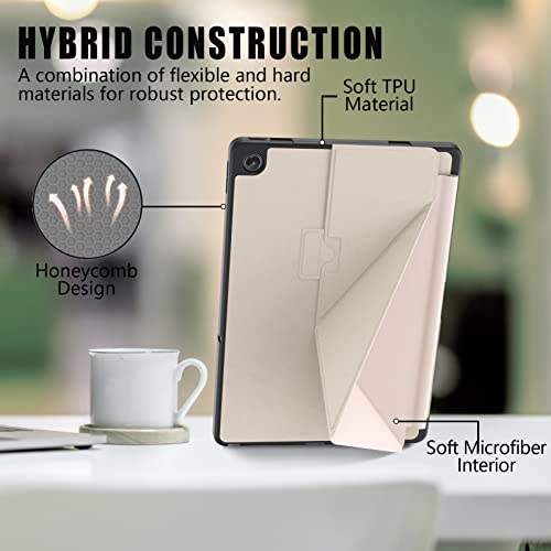 E Net-Case Case For Lenovo Tab M10 Plus 3Rd Gen 10.6 Inch Multi-Angle Adjustable Full Protection Soft Tpu Back With Auto Wake/Sleep For Lenovo Tab M10 Plus 3Rd Gen 10.6" Tablet 2022 #TOP5