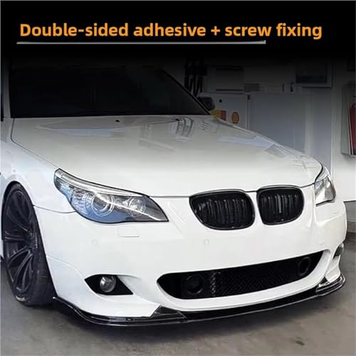 Modification extérieure pour BMW Série 5 E60 E61 lèvre avant carbone MT