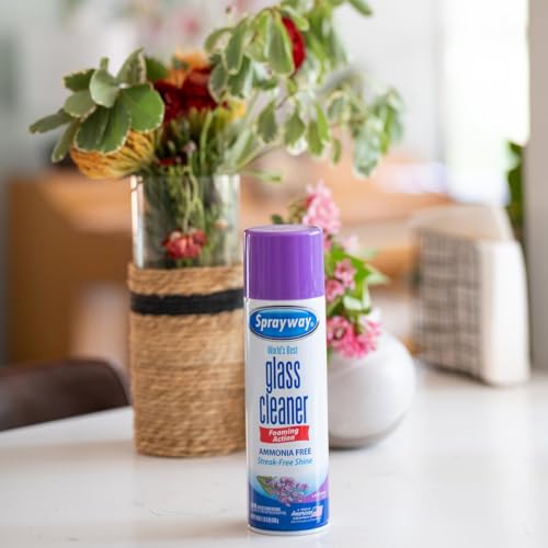 image for Sprayway, Glass Cleaner, Ammonia Free Lavender Scent 19 Ounce, color, 