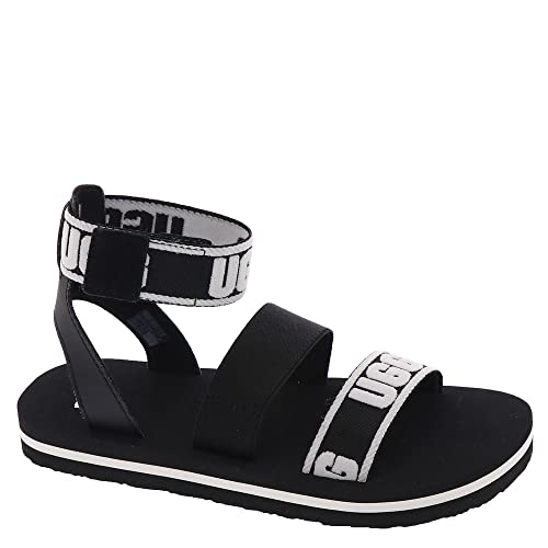 UGG Sandalia Allisa para niña, Negro -, 6 Big Kid