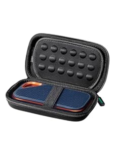 UGREEN Festplattentasche kompatible mit SanDisk SSD und Externe 2, 5" HDD, Elektronische Aufbewahrungstasche Case für Kabel, Powerbank, USB-Sticks etc.