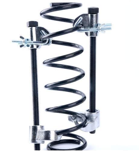 Coil Spring Compressor Tool Or Strut Spring Compressor With 2 Steel Jaw Claws To Wrap Coil Spring Heavy Duty Spring Compression 300Mm Drop Forged Spring Compressor Tool Automotive #TOP3