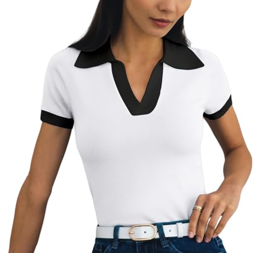 Colorblock Women's Golf Shirts