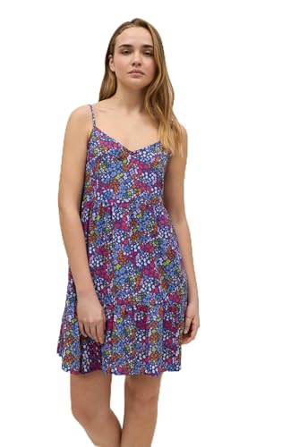 YSABEL MORA Vestido Corto de Playa con Tirantes Ajustables, Estampado Floral...
