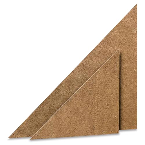 Panneau d'angle rigide Masonite 8" de haute densité lot de 4