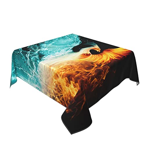 Nappe carrée Phoenix pour protéger et décorer votre table de salle à manger - 7