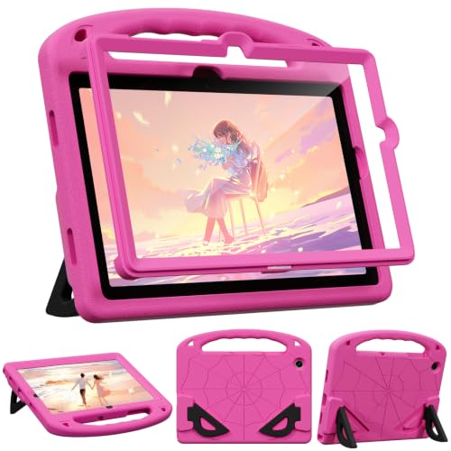 Coque Samsung Galaxy Tab A11+ antichoc rose avec support pour éviter les casses