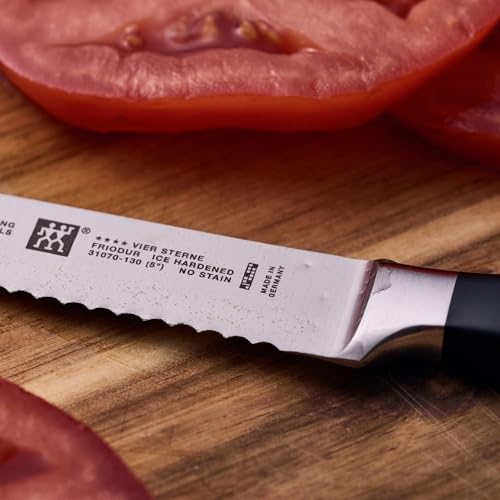 ZWILLING Four Star 5-inch Serrated Utility Knife