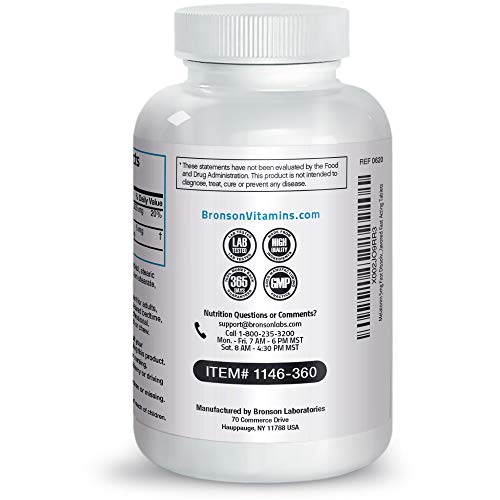 Bronson-Melatonin-5mg-Fast-Dissolve-Peppermint-Tablets-with-Vitamin-B6-Promotes-Relaxation-360-Vegetarian-Chewable-Lozenges