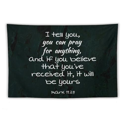 Tapiz para colgar en la pared con frase motivacional inglesa para decoración del hogar de 152x228