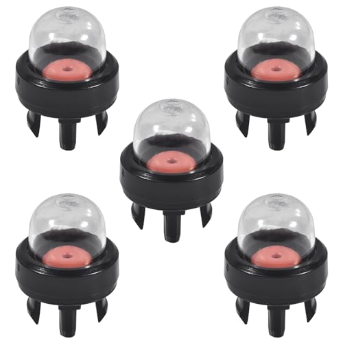 SaferCCTV 5 Stück Snap In Primer Birne Pumpe Ersatz 188-512,188-512-1 für Stihl Homeliter Ryobi Echo Trimmer Zama Mcculloch Poulan Weed Trimmer Bürste