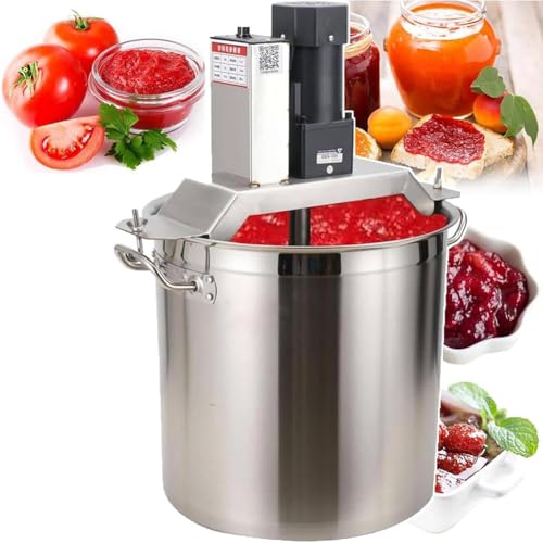 Batidora Automática Comercial De 40L, Batidora De Calentamiento Comercial, Con Velocidad De Batido Ajustable, Botones De Control Inteligente, Batido Parejo, Inicio Con Un Solo Toque, Para Mermeladas,