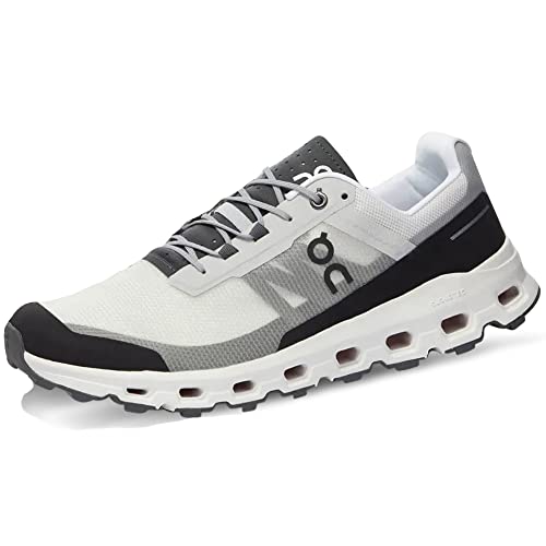On Men's Cloudvista Sneakers, Glacier/Black, 10 Medium US
