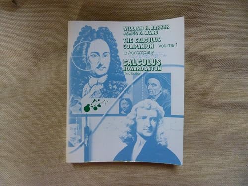 Calculus with Analytic Geometry, Companion, Vol... 0471627348 Book Cover