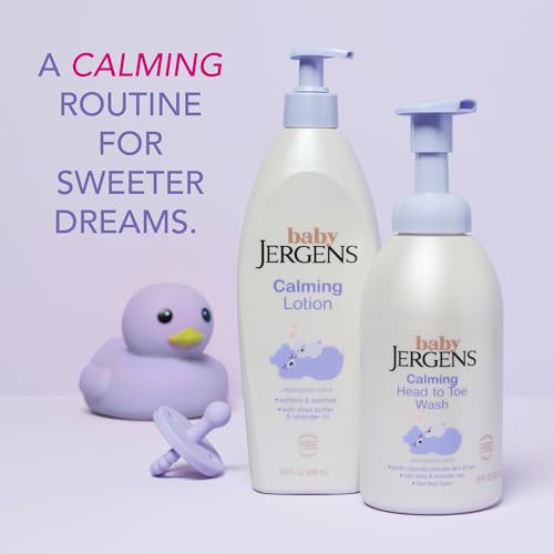 Image of Jergens Baby Calming Head-to-Toe Foaming Wash & Shampoo, 18 Fl Oz (Pack of 6)