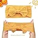 ALinmo 16PCS Baby Nylon Headbands Hairbands Hair Bow Elastics for Baby Girls Newborn Infant Toddlers Kids Colorful