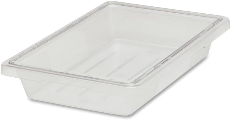 Rubbermaid FG330400CLR Food Box 5 Gal Clear
