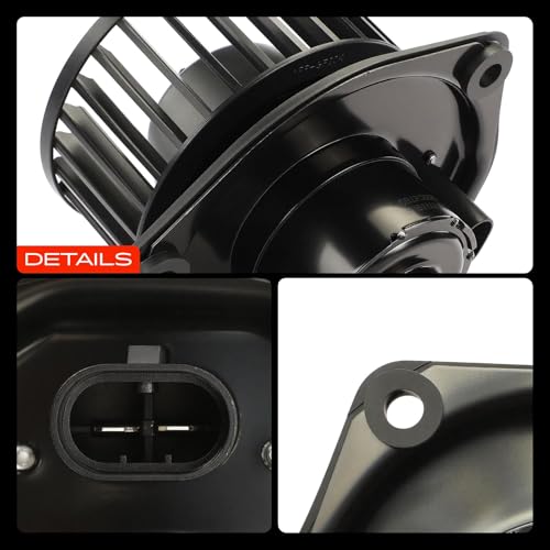 A-Premium HVAC Blower Heater Motor with Fan Cage Compatible with Chevrolet Impala, Camaro, Caprice & Cadillac Fleetwood, Commercial Chassis & Buick Roadmaster & Oldsmobile, 3.4L 3.8L 4.3L 5.0L 5.7L by A-premium - Image 9