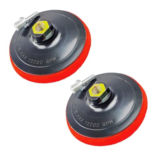 ELITE SUPERFLEX - Kit 2 Suportes para Lixa de Velcro 125mm x M14 Elite