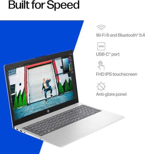 Image of HP 15.6 inch FHD Touchscreen Gaming Laptop, 32GB DDR5 RAM 1TB SSD Intel 14-Core Ultra 5 125H(Up to 4.5GHz, Beat i7-1360P), Intel Arc Graphics for Laptop Gamer with Backlit Keyboard Wi-Fi 6 Win 11 Pro