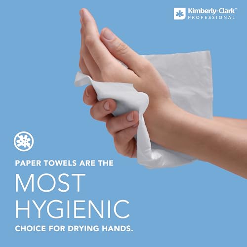 Image of Kimberly-Clark Professional Countertop Folded Paper Towel Dispenser (55760) | Space-Saving Design, Perfect for Home & Office, Compatible with select Scott and Kleenex Folded Towels