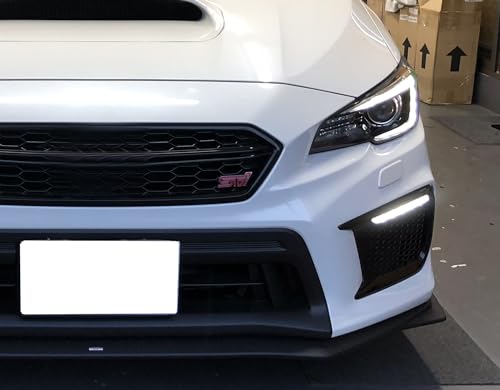 Lámparas LED diurnas iJDMTOY para Subaru WRX 2018-2021 miniatura 5