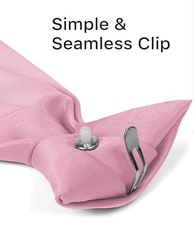 Image of boxed-gifts Clip on Ties for Men - Premium Black Solid Color Clip on Tie