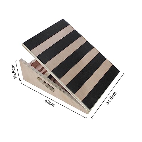 Tabla de estiramiento para tobillos de madera con ajuste miniatura 6
