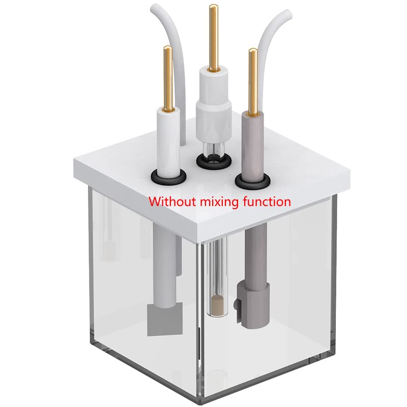 Unsealed Square Quartz electrolytic Cell