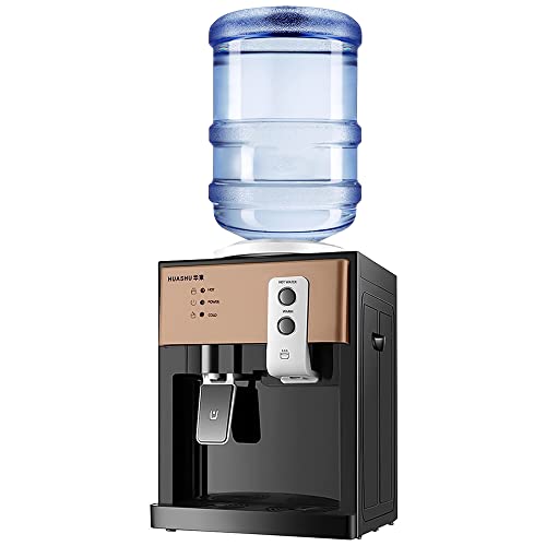 5 Gallon Electric Hot Cold Drinking Water Machine, Top Loading Water Cooler Dispenser 3 Temperature Settings Boiling Water, Normal Water, Ice (46-59 Degree F) For Home, Office #TOP10