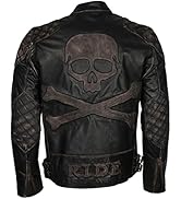 The Jasperz Punk Rave Poison Black & Maroon Jacket Mens Faux