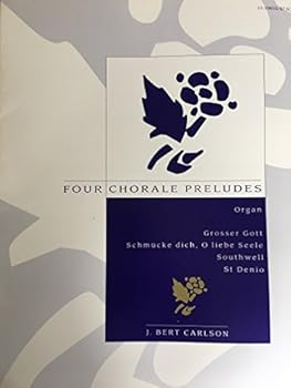 Paperback Four Chorale Preludes. Organ Book