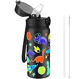 il bambino sottovuoto frasi Materiale infrangibile: resistente bottiglia in acciaio inox 18/8, 100% atossico, tappo senza BPA e cannuccia rigida.