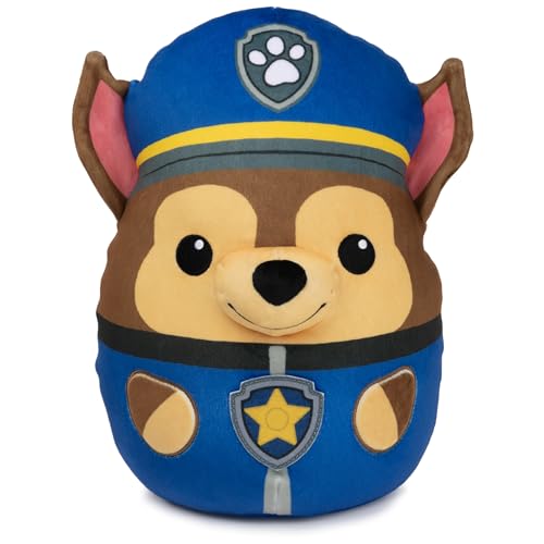 GUND Patrulla Canina Trend Squishy Chase, 30 cm – Peluche de y cojín en uno,...