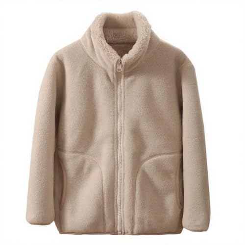 Image of Girls' Fleece Jacket Full-zip Toddlers Kids Polar Coat Outwear